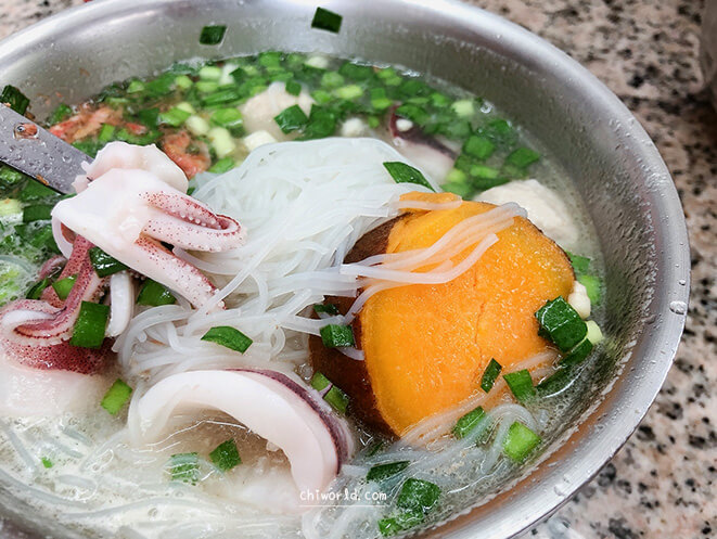 花蓮美食雞湯小卷米粉