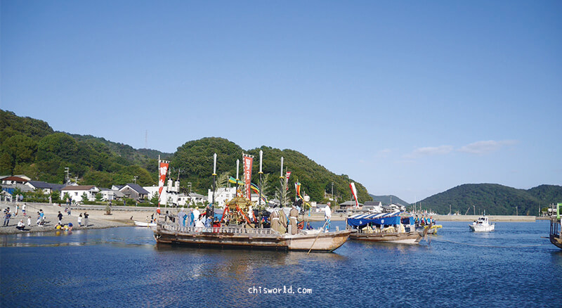 兵庫赤穗坂越船祭