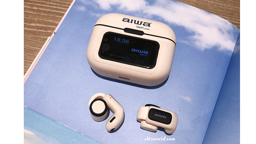 AIWA 愛華 AT-H03 EDGE 耳夾式真無線藍牙耳機