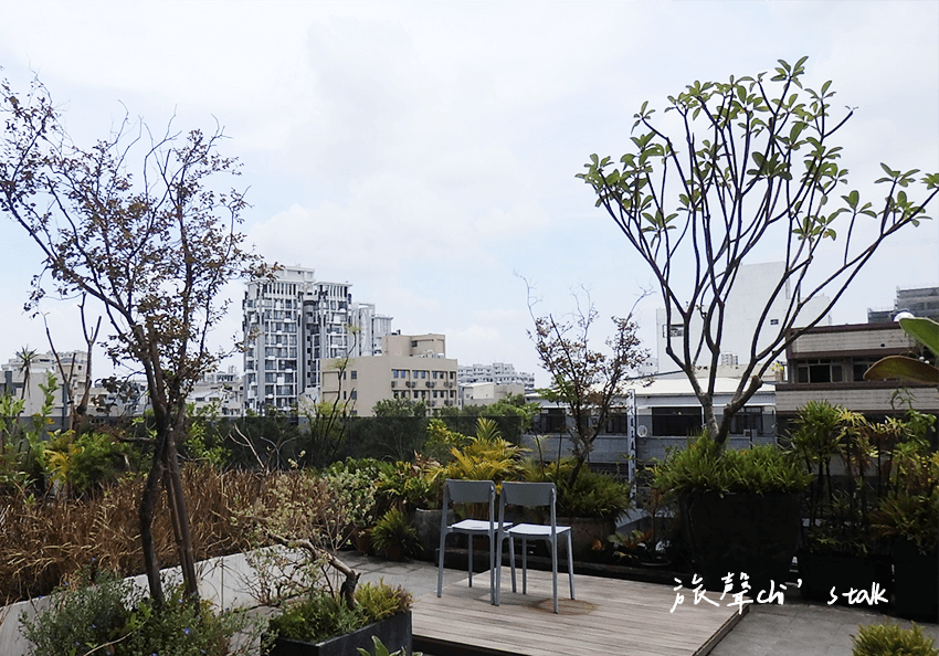 嘉義智選假日酒店小花園陽台