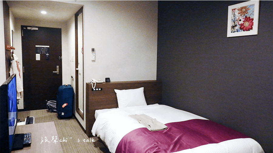 新潟D'affaires inn 六日町飯店單人房空間大小