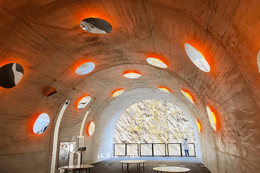 新潟清津峽峽谷觀景台 水滴隧道景觀