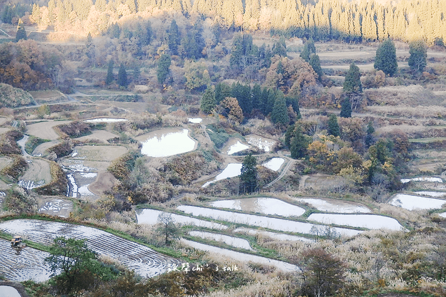 新潟打卡景點星峠梯田夕陽美景