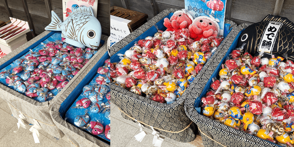 葉山森戶神社鯛魚釣籤